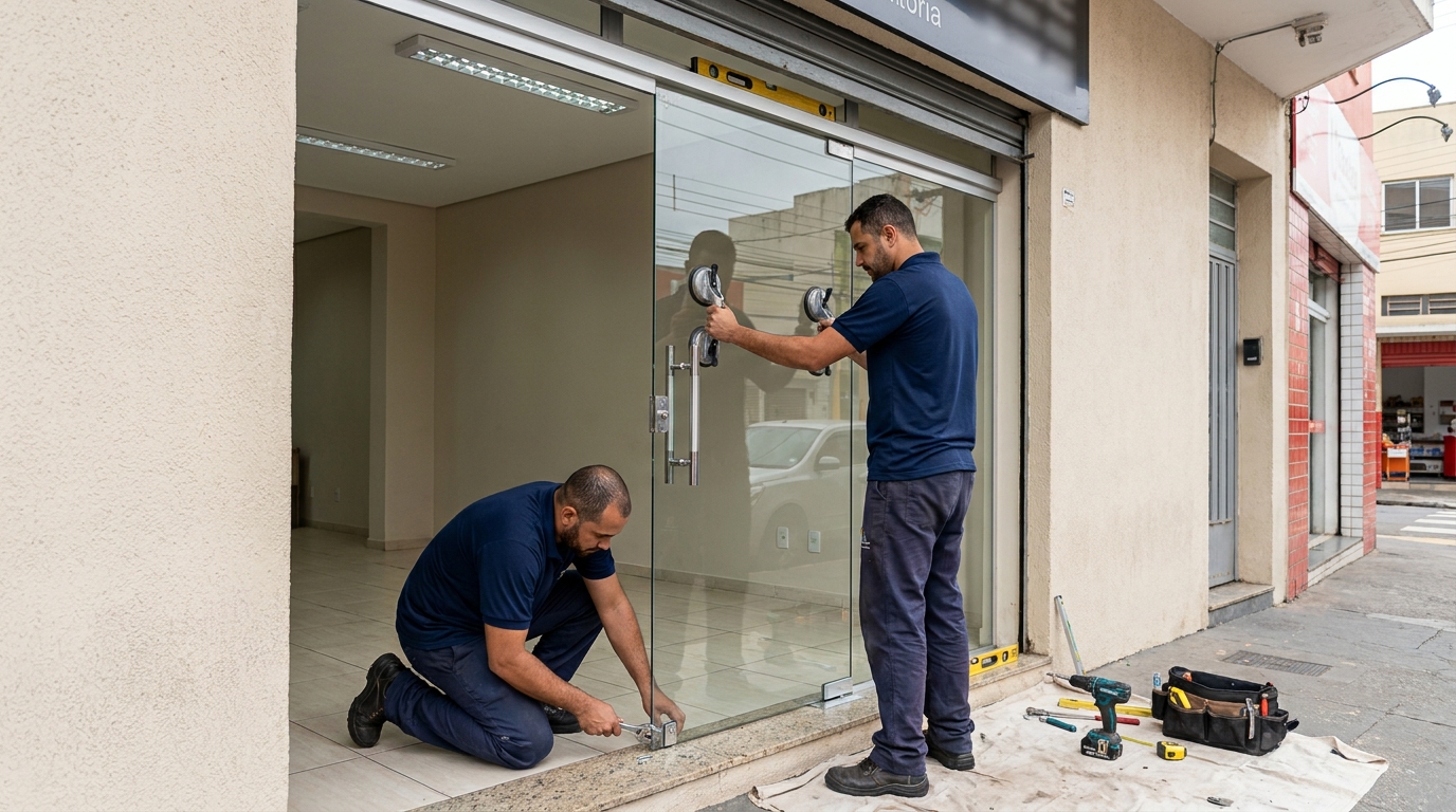 Portas Residenciais e Comerciais em São José dos Pinhais‑PR