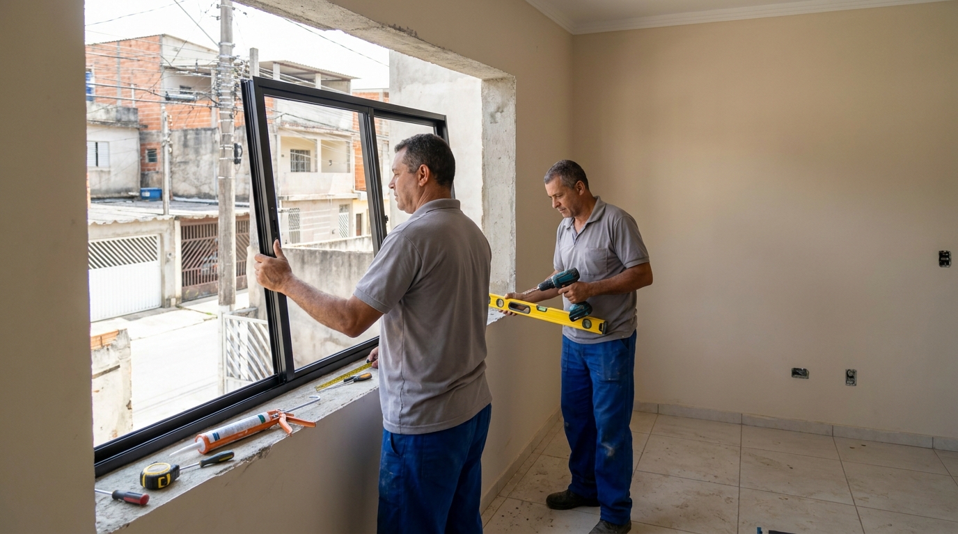 Esquadrias de Alumínio em São José dos Pinhais‑PR